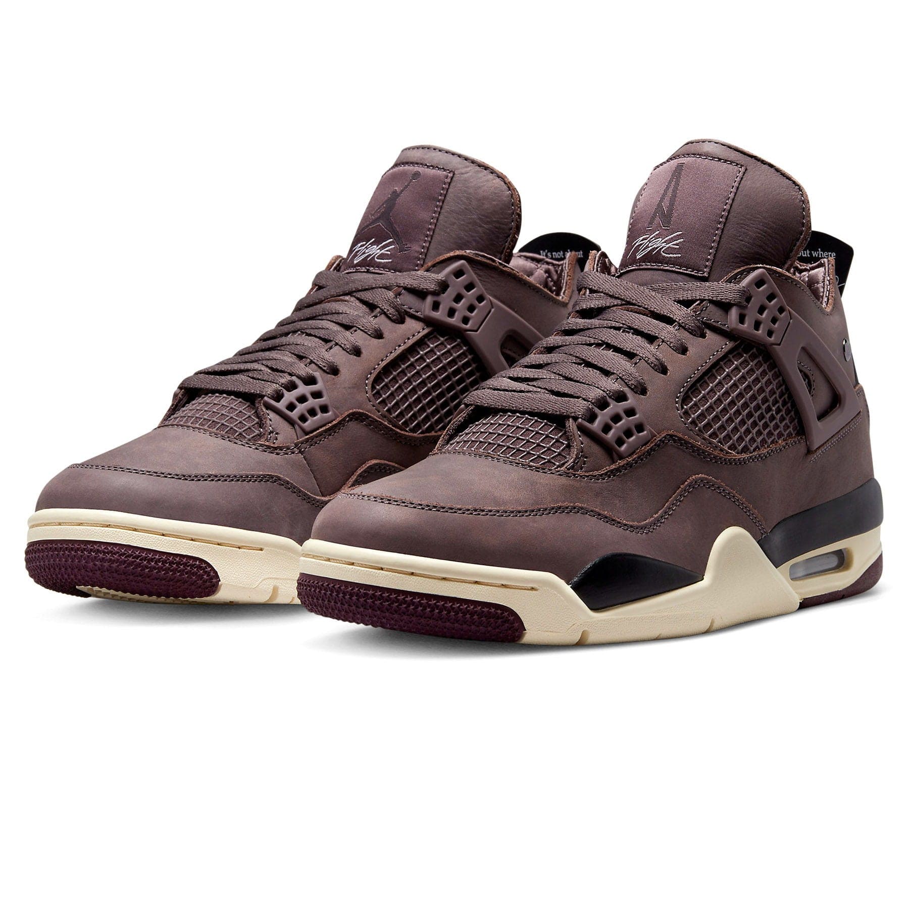 A Ma Maniére x Air Jordan 4 Retro 'Violet Ore' - Sole Collectors